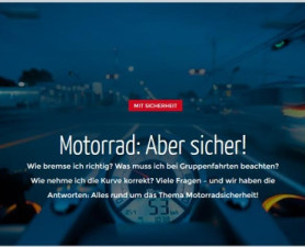 Motorrad aber sicher