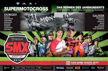 intermot 2016 Supermotocross Fahrer